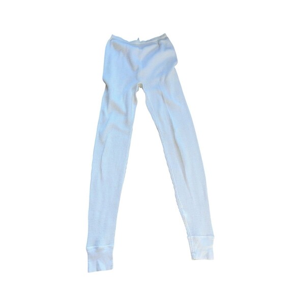 Vintage Lady Arctex Waffle Knit Thermal Pants Medium Cozy Cabincore Loungewear - Picture 3 of 13